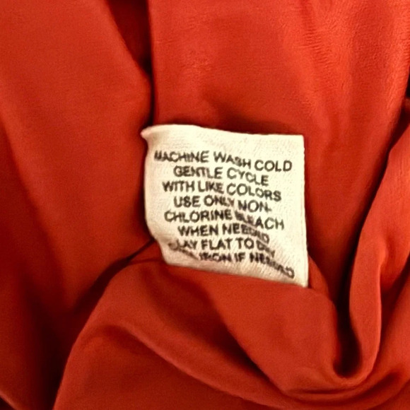 No Comment Womens Long Sleeve Turtleneck Rust Waffle Weave Bodycon Dress Sz Sm - Picture 6 of 8